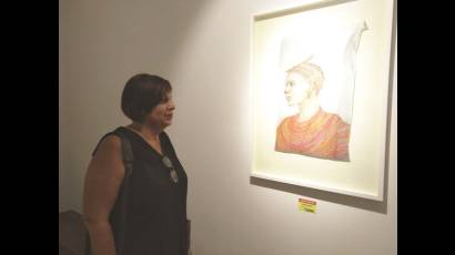 Janet Brossard, artista de la plástica