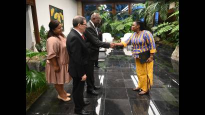Vicepresidente de Cuba recibe Cartas Credenciales de nuevos embajadores
