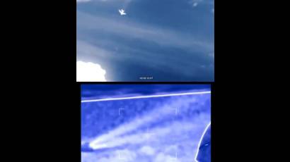 Última imagen y estela en el radar registrada del vuelo 370