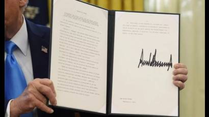 La administración de Donald Trump