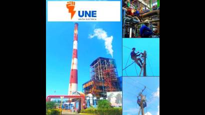 Incidencias del Sistema Electroenergético Nacional en la presente jornada