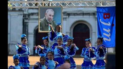 Los niños fueron protagonistas en la celebración por los 21 años de la BJM.