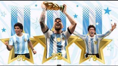 Grandes de la selección argentina de fútbol.