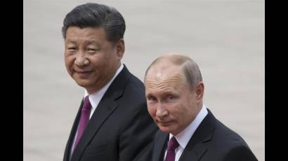 Xi Jinping y Vladimir Putin
