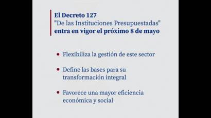 La normativa fue publicada el 8 de abril en la Gaceta Oficial