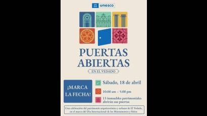 Jornada de puertas abiertas en el Vedado capitalino.