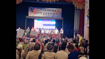 Los matanceros ratifican su incondicionalidad a la Revolución