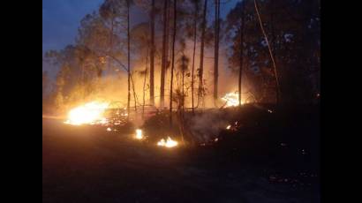 Pinar del Río en alerta debido a una sucesión de incendios forestales en 2026