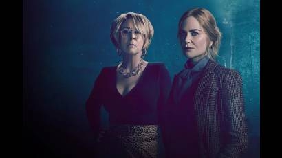 Nicole Kidman y Jamie Lee Curtis protagonizan la serie, además de producirla. Foto Amazon Prime Video
