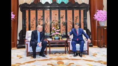 Xi Jinping y Trump