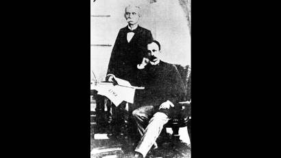 José Martí y Máximo Gómez