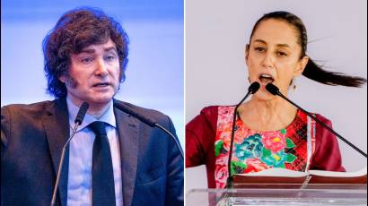 Sheinbaum responde a acusaciones de Milei: «Pedimos respeto»