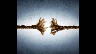 A veces la ruptura de una relación sólo necesita el impulso final.