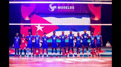 Cuba obtuvo su primera victoria en la 19na. Copa Panamericana de Voleibol masculino