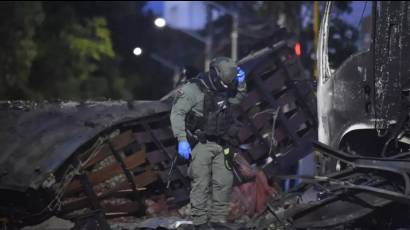 El atentado en Cúcuta dejó 11 heridos.