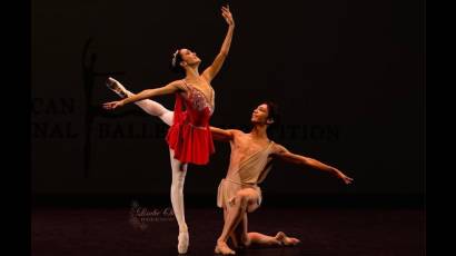 Greisell Lastre y Joan Manuel Riera, de la Escuela Nacional de Ballet Fernando Alonso