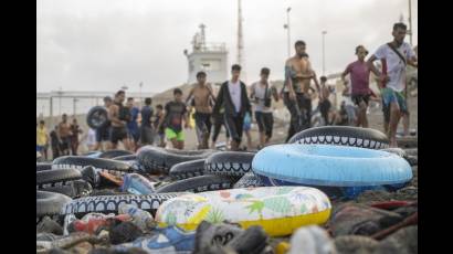 Crisis migratoria en Ceuta, España