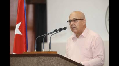 Roberto Morales Ojeda, miembro del Buró Político y secretario de Organización del Comité Central del Partido Comunista de Cuba