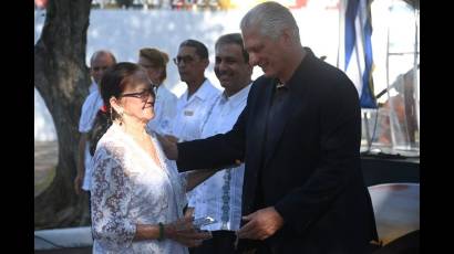 El jefe de Estado cubano asistió a la inauguración del Curso Académico 2026-2027 de la Educación Superior en la Universidad de Matanzas.