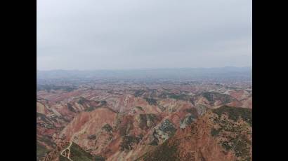 El parque natural Shuimo Danxia