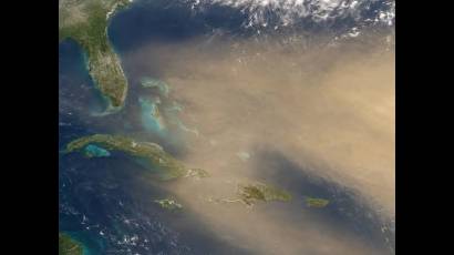 Polvo del Sahara elevará en Cuba concentración de partículas en el aire