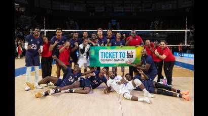 La selección masculina venció en el crucial duelo por el boleto a Los Ángeles