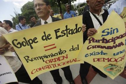 Abogados protestan en Honduras