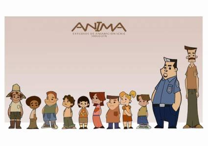 Personajes de Mis Carritos, la nueva serie en producción de ANIMA
