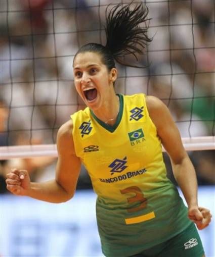 Equipo femenino de voleibol de Brasil