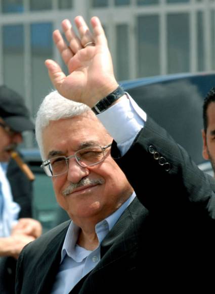 El presidente palestino Mahmoud Abbas