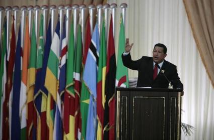 Chávez en la Cumbre de la Unión Africana