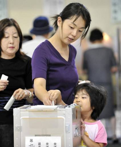 Elecciones en Japón