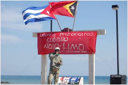 Pronunciamiento público en Dili en favor de Los Cinco