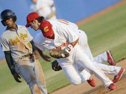 España noquea a Sudáfrica en Copa Mundial de béisbol