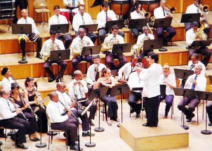 Banda Nacional de Concierto actuará en el teatro Amadeo Roldán