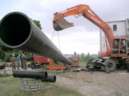 Producciones de la Empresa de Tuberías Plásticas de Holguín