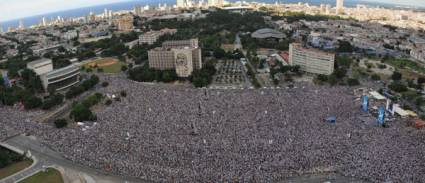 Más de un millón de cubanos en concierto de Paz Sin Fronteras en La Habana