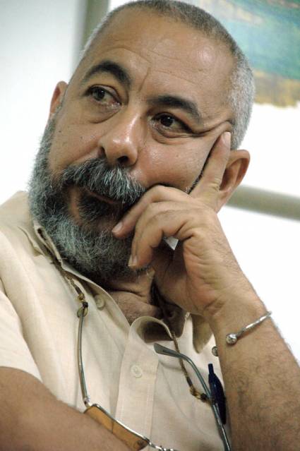 El escritor cubano Leonardo Padura