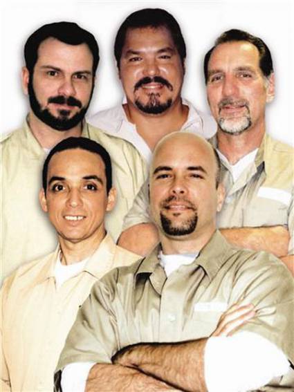 Los cinco héroes cubanos