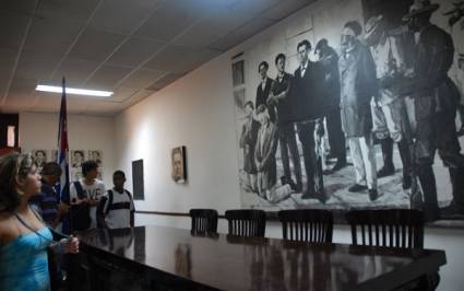 Salón de los Mártires de la Universidad de La Habana