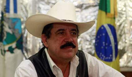 Manuel Zelaya, presidente constitucional de Honduras