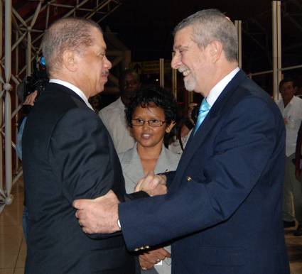 En Cuba Presidente de Seychelles