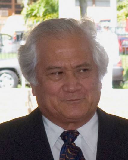 Primer Ministro, Canciller y Ministro de Defensa del Reino de Tonga