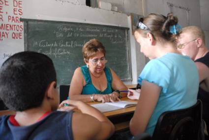 Profesora holguinera Odalis Peláez Campaña