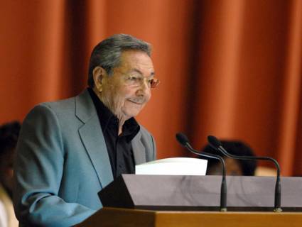 Raúl Castro Ruz en la sesión de clausura de la Asamblea Nacional del Poder Popular