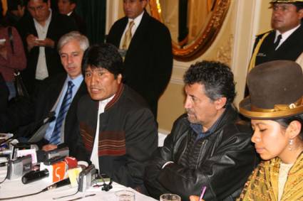 El mejor año del gobierno boliviano