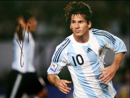 Futbolista argentino Lionel Messi
