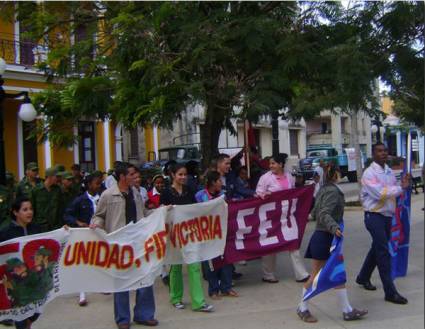 Caravana de la Victoria por Ciego de Ávila