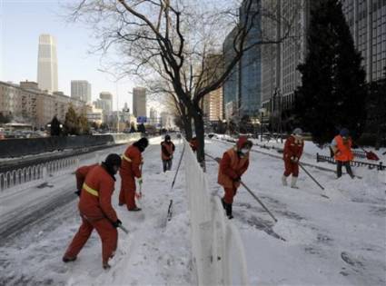 Nevadas récord en Eurasia