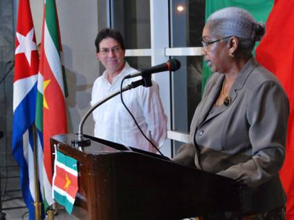 Inauguran embajada de Suriname en La Habana